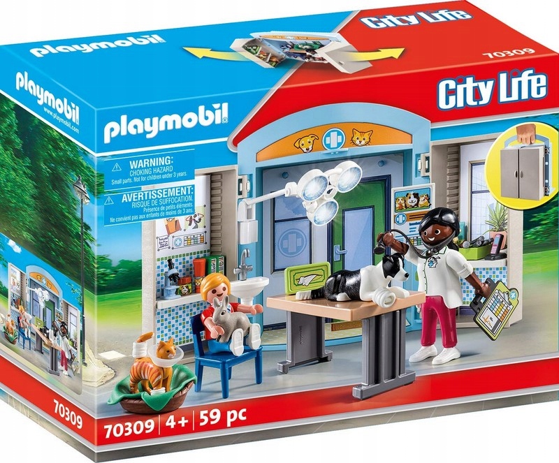 Playmobil City Life 70309 Gabinet weterynaryjny