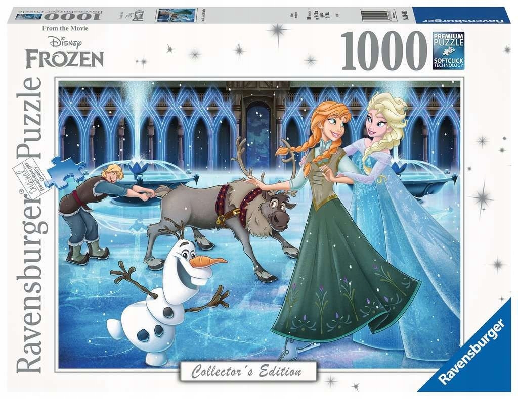 Puzzle 1000 elementów Kraina Lodu