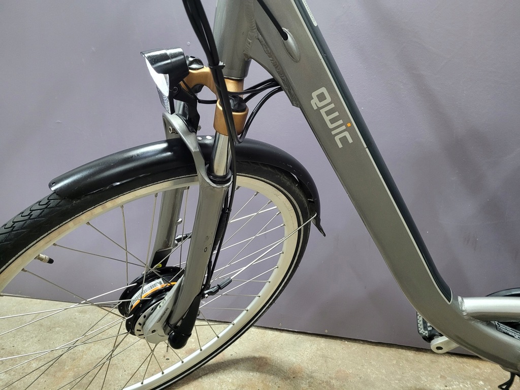 Rower elektryczny QWIC 10ah 36v. Asystent.900 KM!! 12590390315