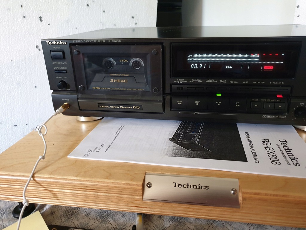 Купить Technics RS-BX808 Лучший однокассетный магнитофон.: отзывы, фото, характеристики в интерне-магазине Aredi.ru