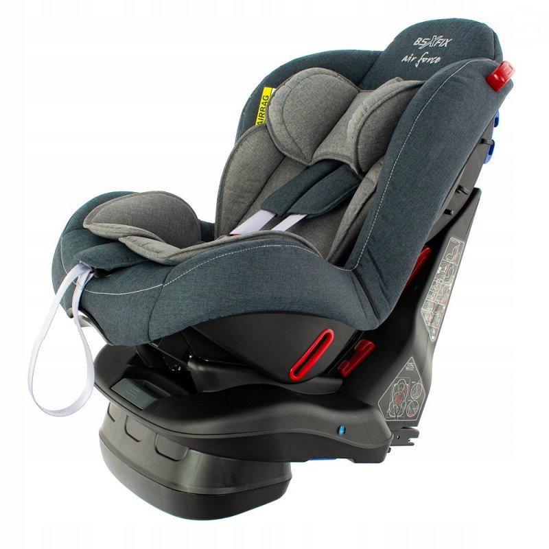 FOTELIK BSX ISOFIX 9504-03 LI GREY 0-25 KG