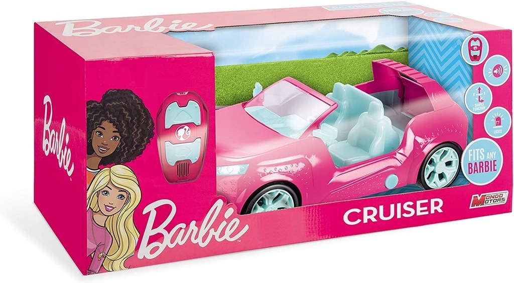 Samochód zdalnie sterowany Mondo Barbie
