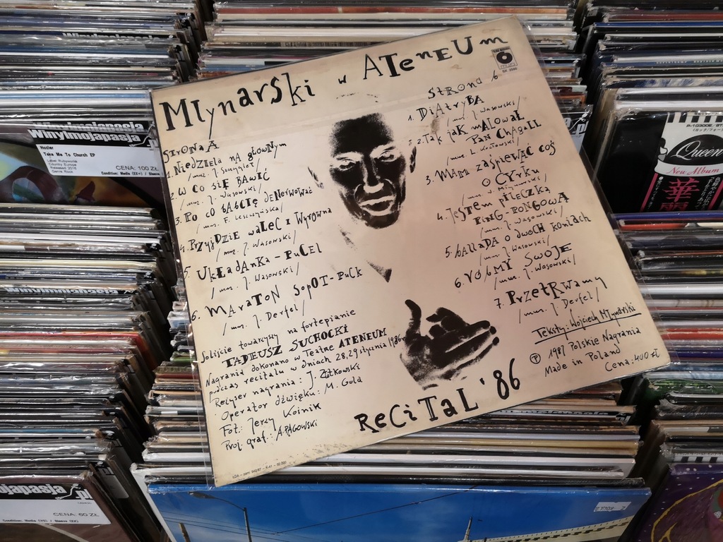 Купить Млынарски В Атенеум - Сольный концерт 86 '- LP, 1987: отзывы, фото, характеристики в интерне-магазине Aredi.ru