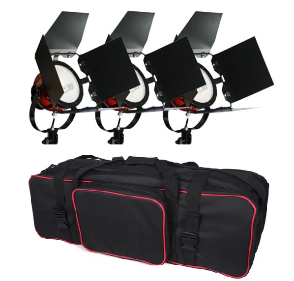 ZESTAW 3X REDHEAD 800W Z DIMMEREM +STATYWY TORBA