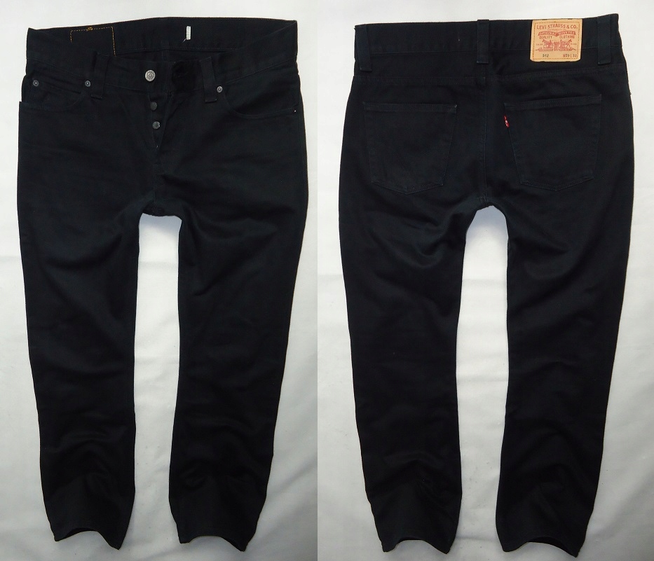 LEVIS 512 Boot Cut LEVI'S spodnie W33 L32 33/32