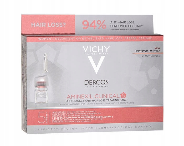 Vichy Dercos Aminexil Pro Intensive Treatment Seru