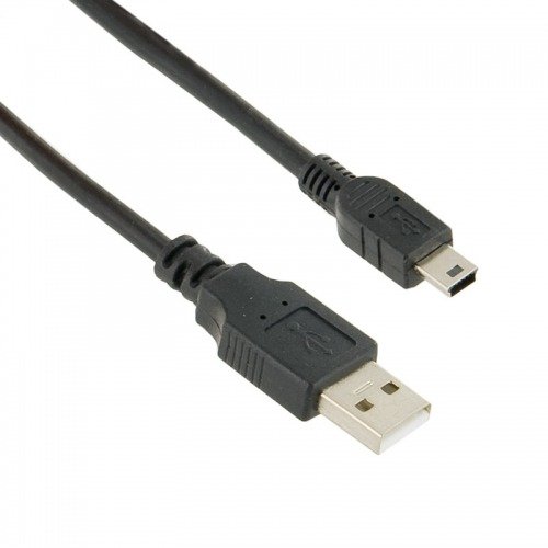 4World Kabel i transfer danych mini USB 1.8m Czarn