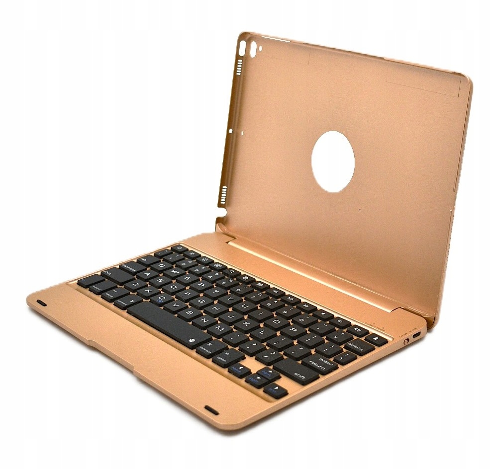 Klawiatura zintegrowana z etui do iPad Pro 9.7 / iPad Air 2 złota