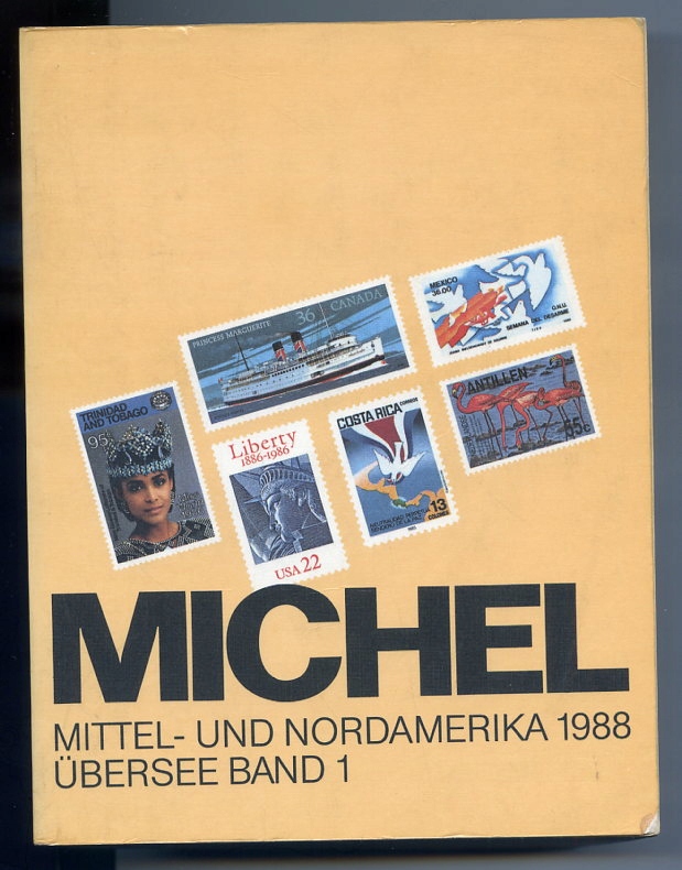 MICHEL-PÓŁNOCNA I POŁUDNIOWA AMERYKA-1988 R-2 TOMY