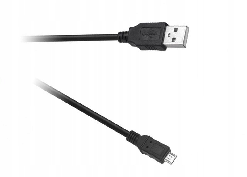 Kabel wtyk USB -wtyk mikro USB długość 20cm