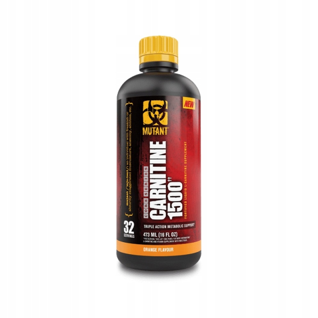 PVL Mutant Carnitine 1500 473ml pomarańcza