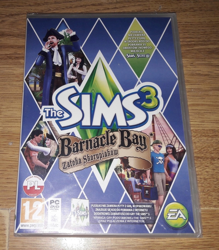 The Sims 3 ZATOKA SKORUPIAKÓW BARNACLE BAY FOLIA