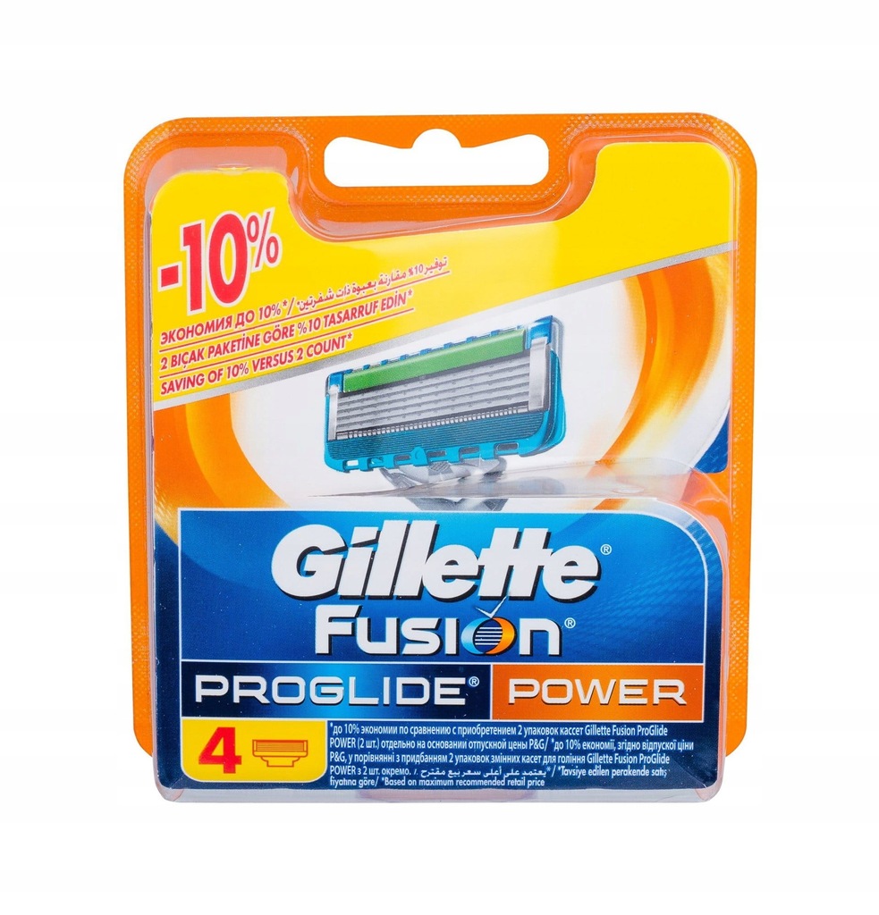 Gillette Fusion Proglide Power Wkład 4szt