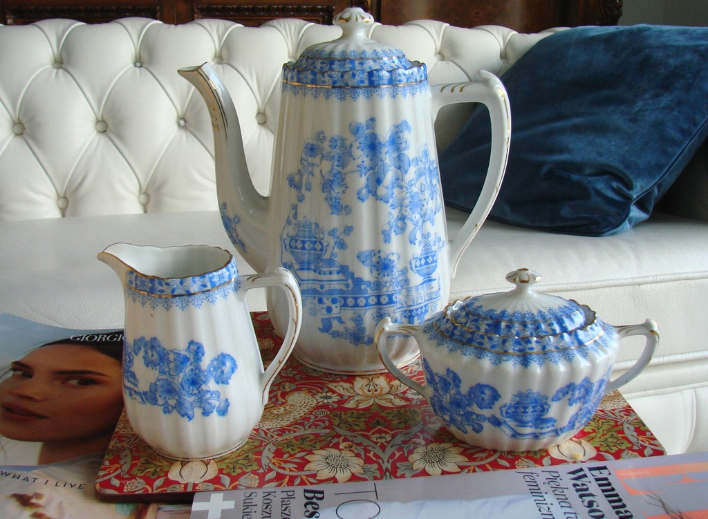 Tuppack China Blau - Tiefenfurt Parowa - Porcelanowy garnitur