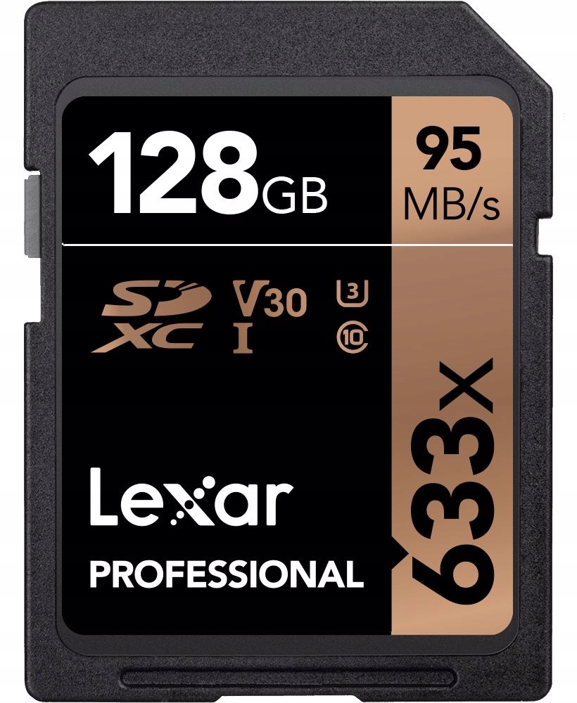 Lexar SDXC 128GB 95MB/s UHS-I U1 C10 633x