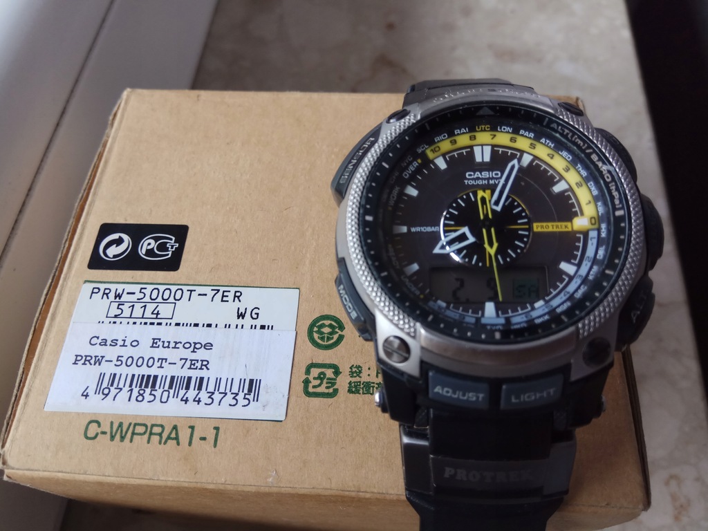 casio protrek prw 5000