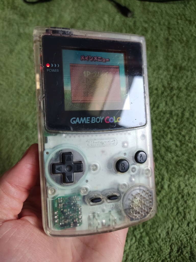 Nintendo Game Boy Color Clear