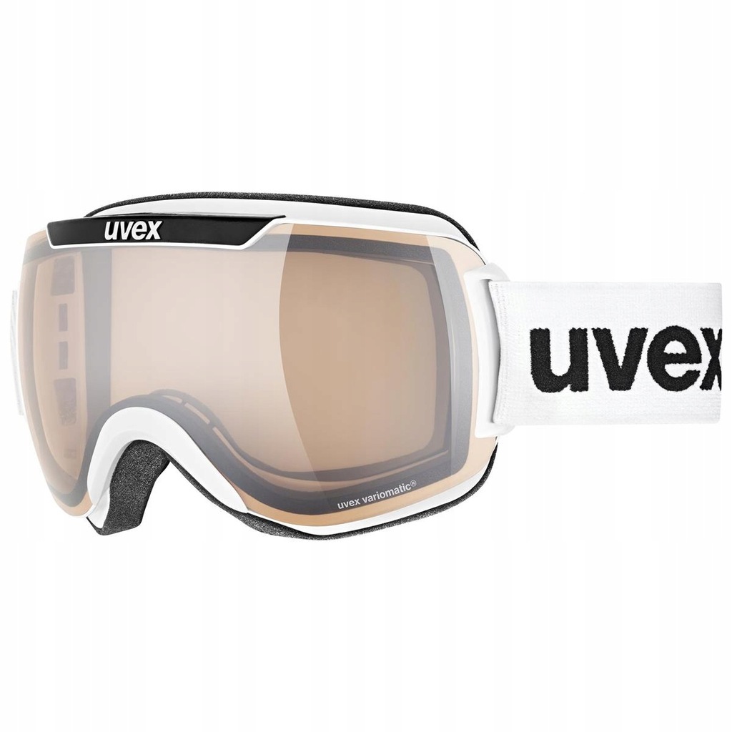 Gogle Uvex Downhill 2000 V Biały Mirror Silver/Var