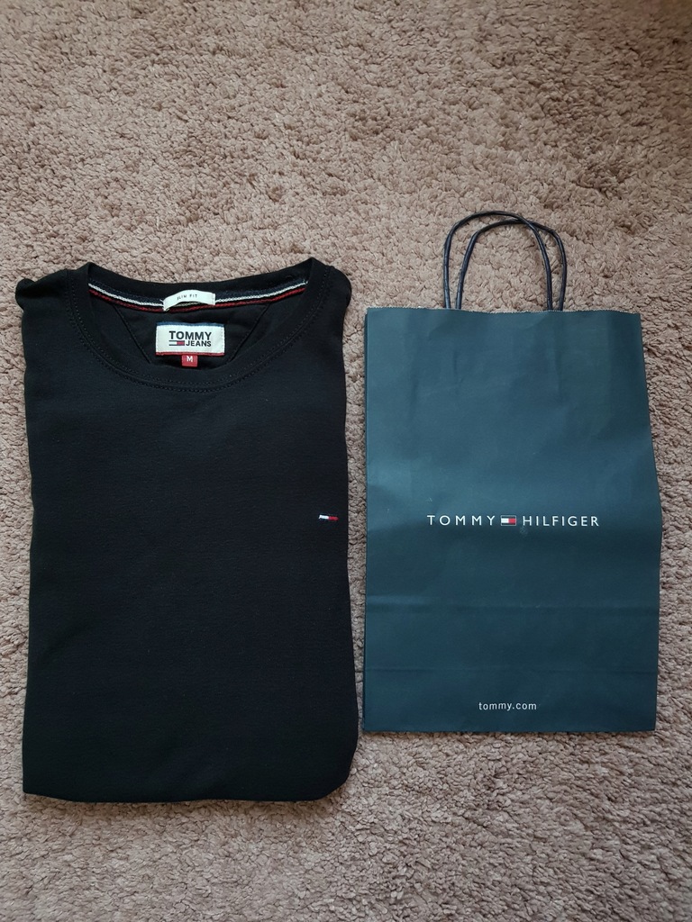 Tommy Hilfiger koszulka z dł rękawem M