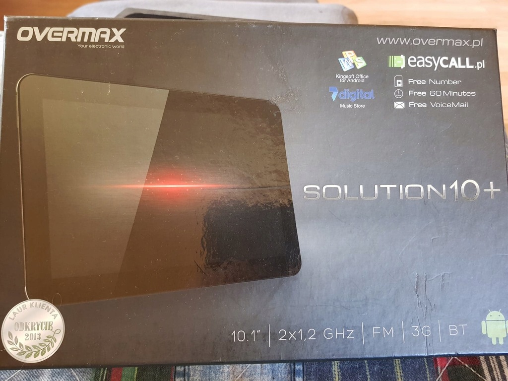 Tablet Overmax Solution 10+