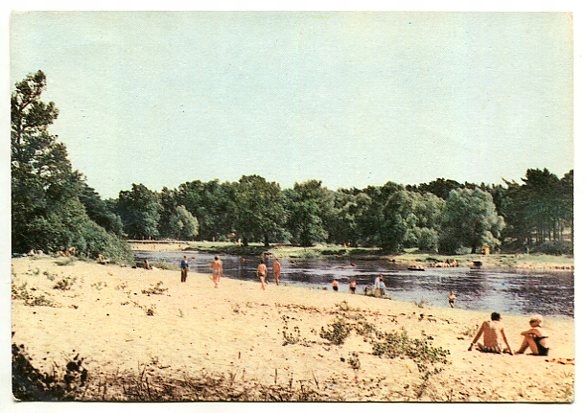 PUSZCZYKOWO :: Plaża nad Wartą