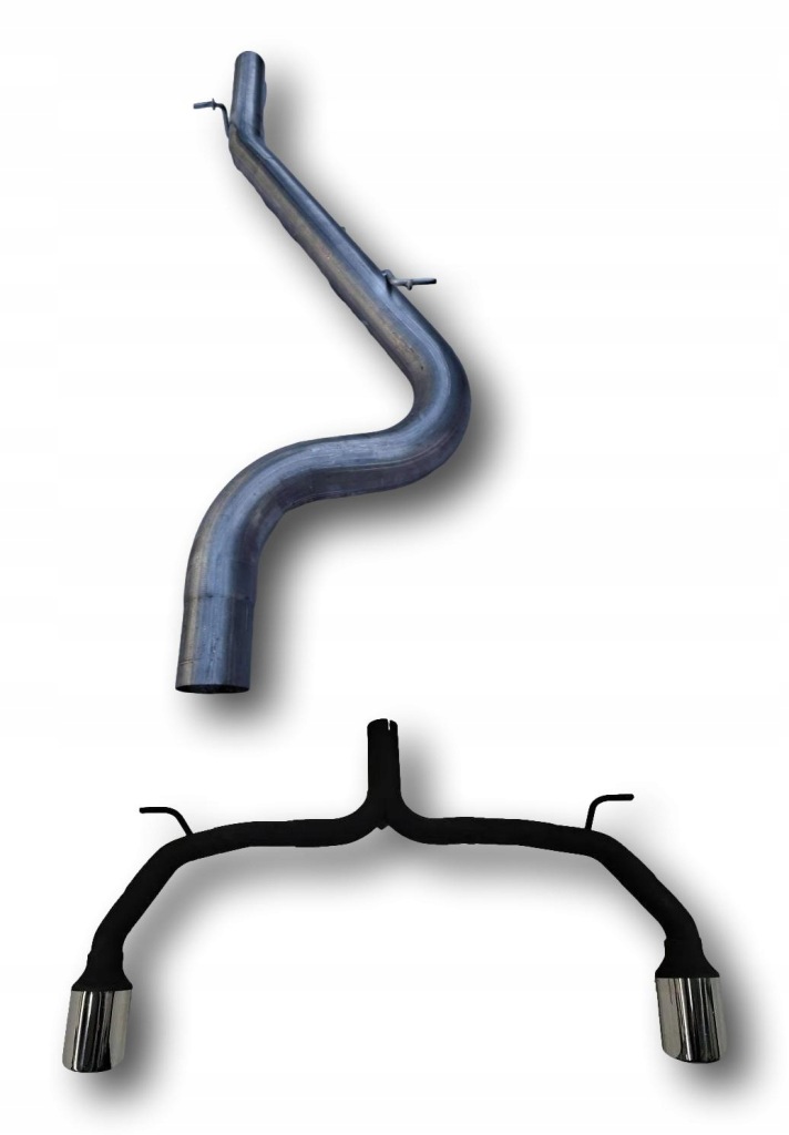 tłumik tłumiki wydech przelot komplet Audi A3 8V SEDAN