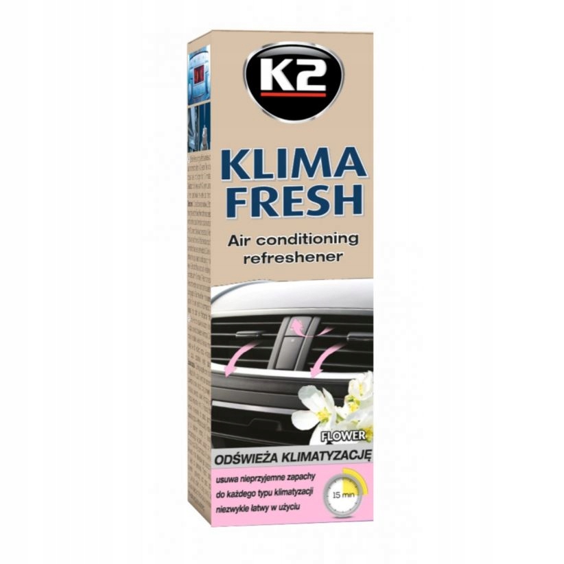 K2 KLIMA FRESH FLOWER 150ML Środek do klimatyzacji