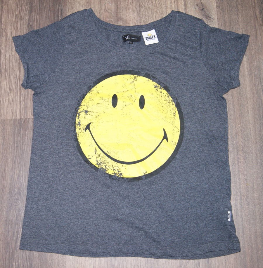 Reserved Smiley Happy koszulka z emotką r. L/40