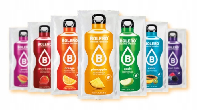 BOLERO DRINK 9g NAPOJE 0 CAL. LOSOWE SMAKI 5SZT