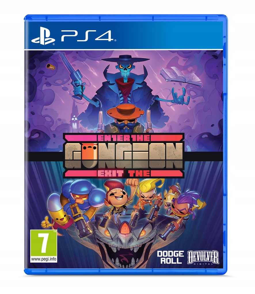 Enter-Exit the Gungeon Gra na PS4 (Kompatybilna z PS5)