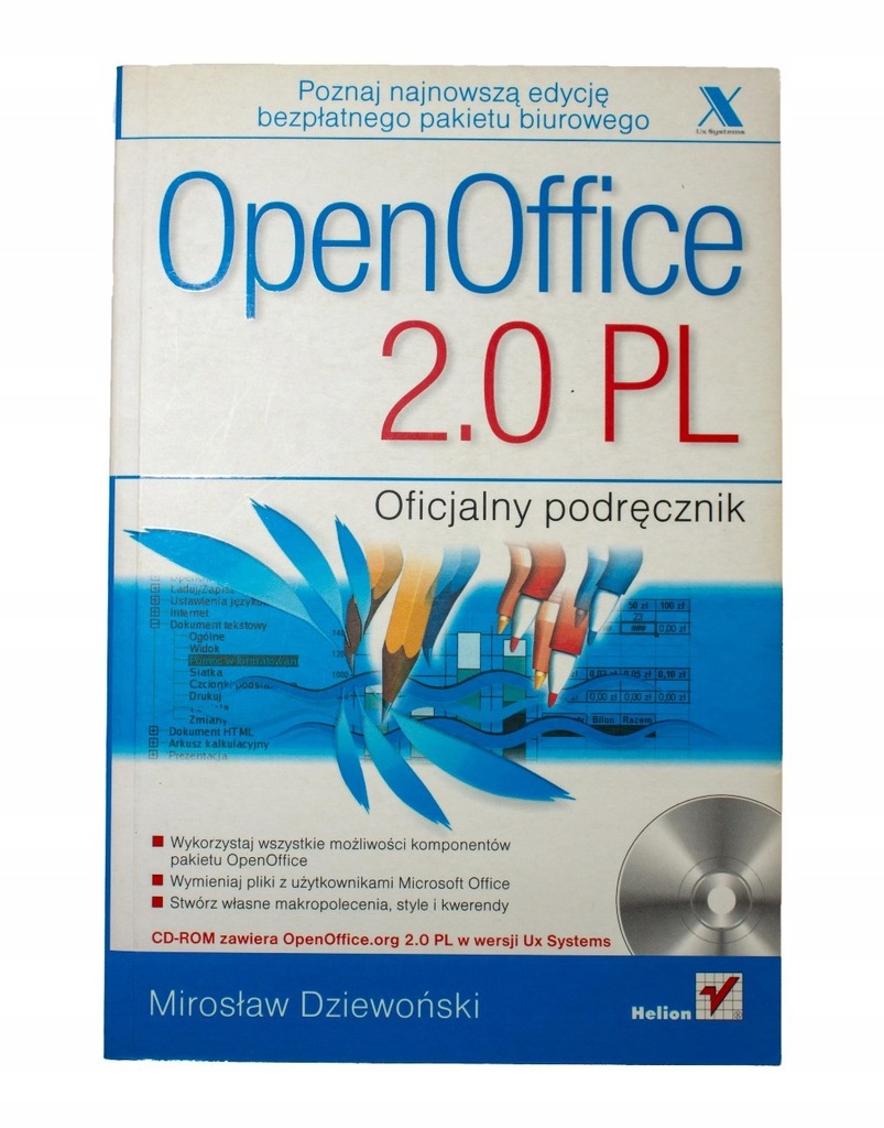 OPENOFFICE 2.0 PL +CD Mirosław Dziewoński