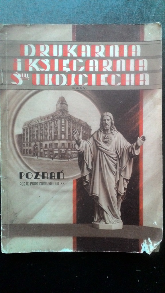 Drukarnia i Księgarnia św. Wojciecha Katalog 1933