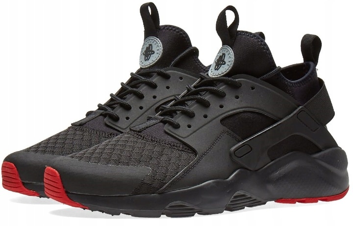 Huaraches run top ultra black
