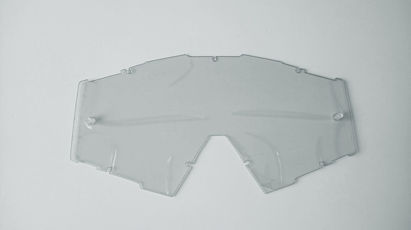 Szyba Do Gogli iMX Racing Sand Clear z Pinami