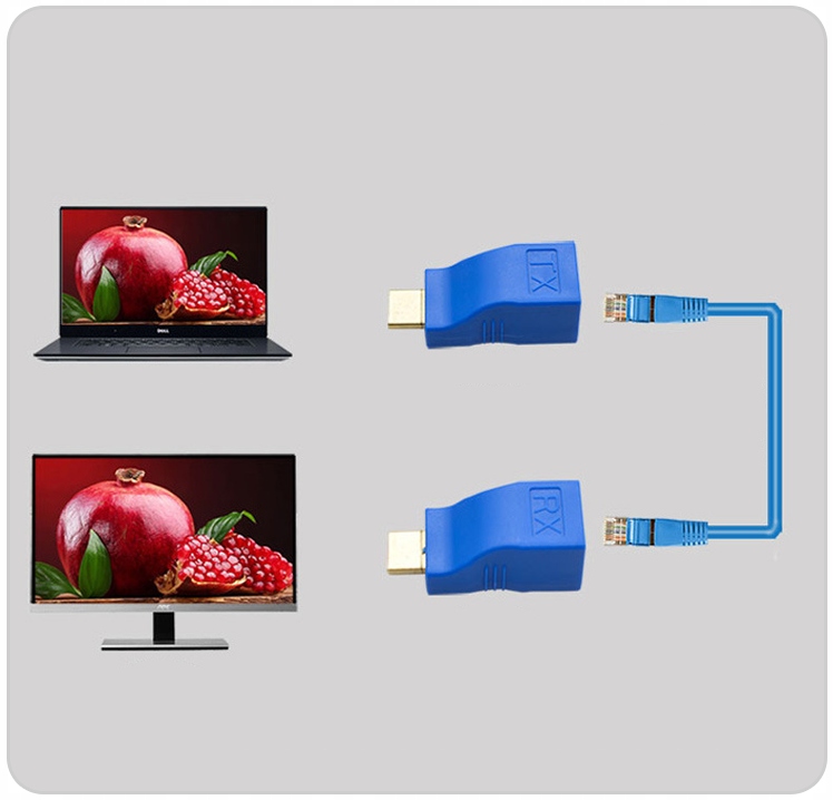 Купить РАСШИРИТЕЛЬ HDMI 30 МЕТРОВ ЧЕРЕЗ РАЗЪЕМЫ CAT 5e/6 4K: отзывы, фото, характеристики в интерне-магазине Aredi.ru