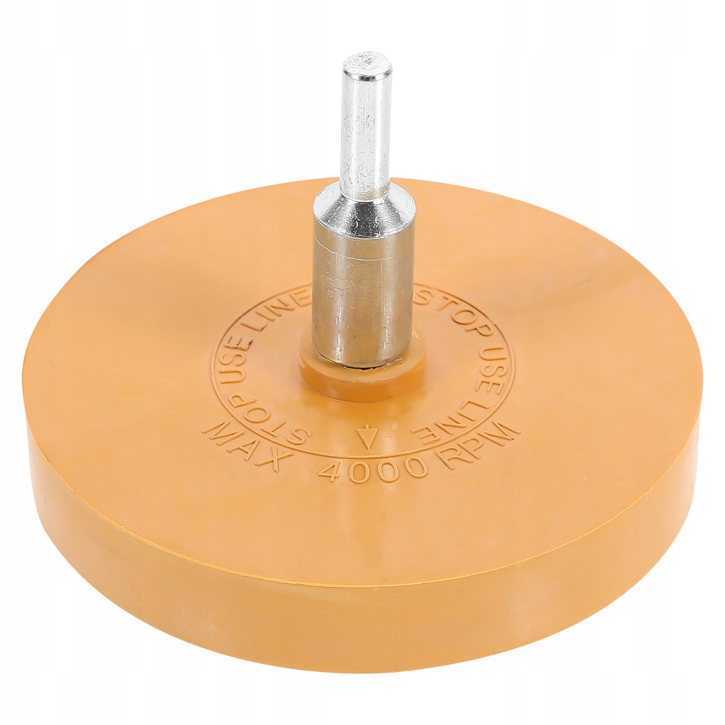 NARZĘDZIE DO USUWANIA NAKLEJEK Z SAMOCHODU GUMOWE KOŁO SZLIFIERSKIE