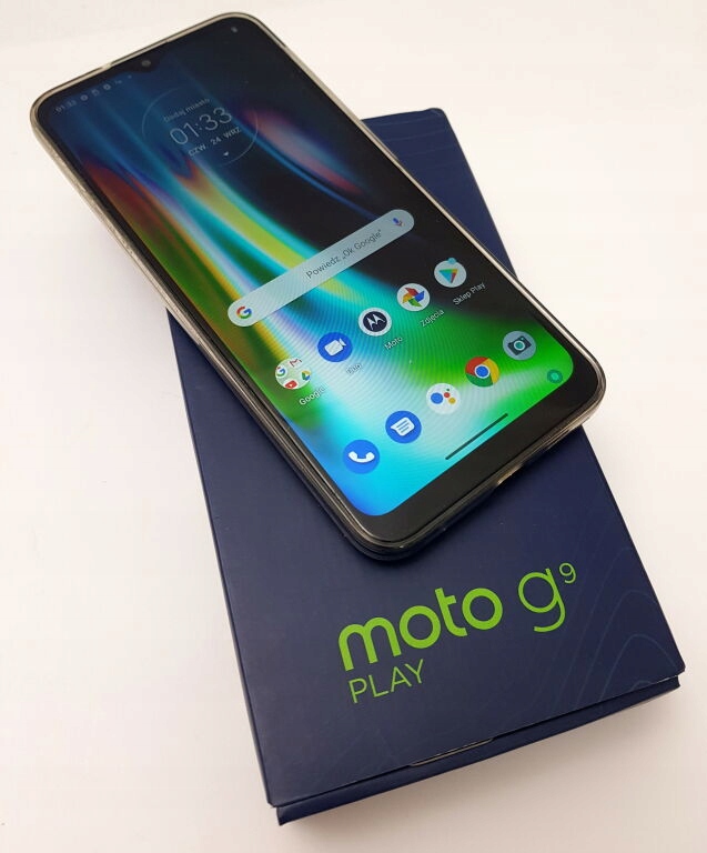 MOTOROLA MOTO G9 PLAY KOMPLET! +FAKTURA Z 09/2020