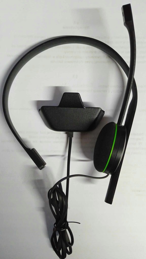 Headset Microsoft 00 Xbox One czarny