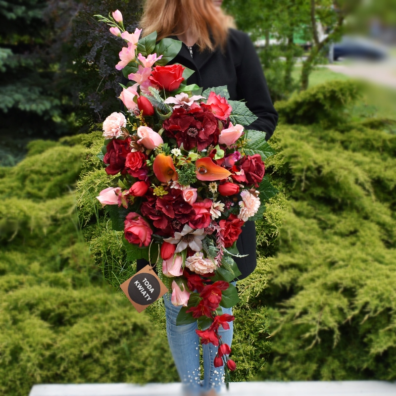 Купить Украшение могилы, могильная композиция, цветы, кладбище: отзывы ...