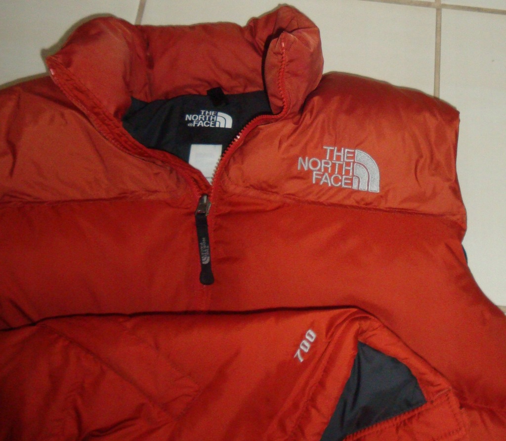 THE NORTH FACE 700 BEZRĘKAWNIK PUCHOWY GĘSI PUCH