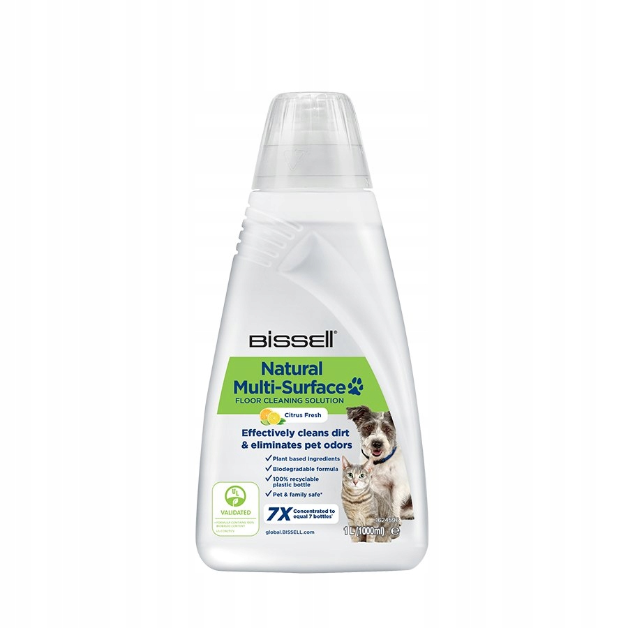 BISSELL NATURAL MULTI-SURFACE PET FLOOR CLEANI 1L