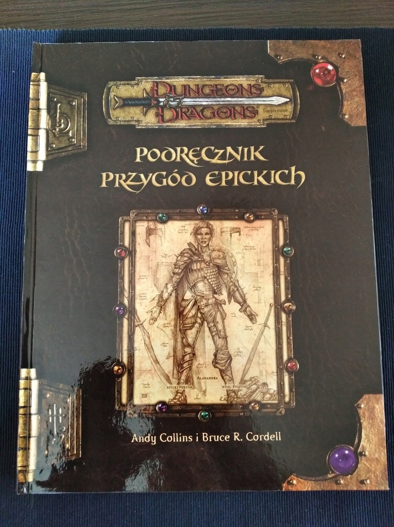 D&D Podręcznik Przygód Epickich stan idealny