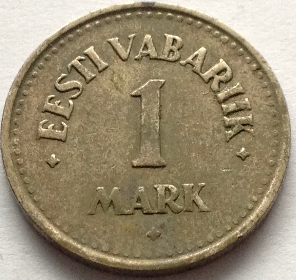 Estonia 1 Marka 1924 Rzadsza