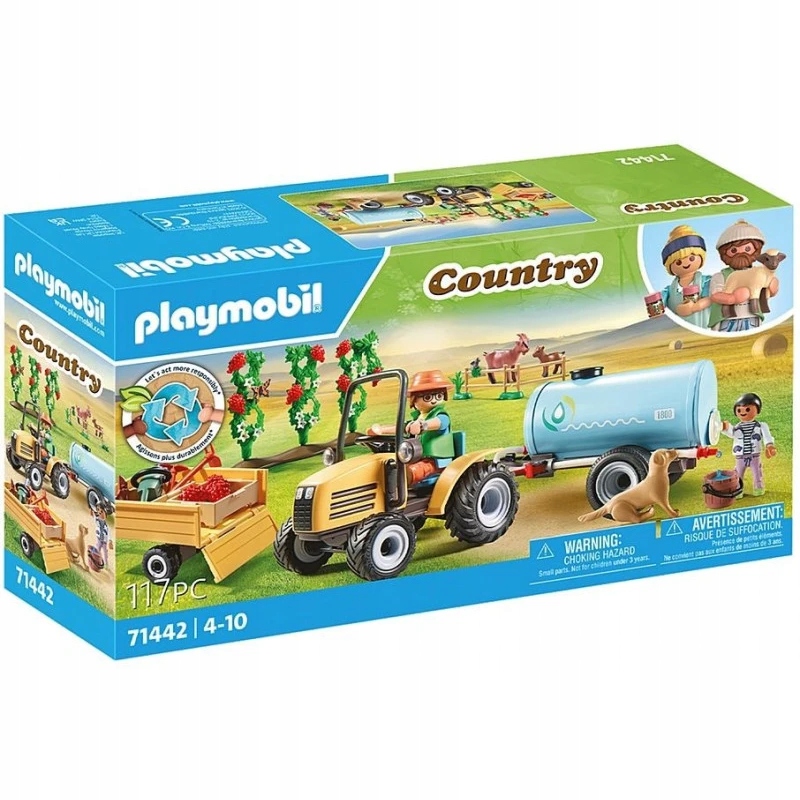 Zestaw z figurkami Country 71442 Traktor z