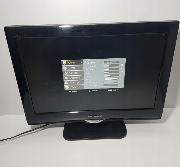 TELEWIZOR LCD 19 CALI HANSEATIC LC1910T