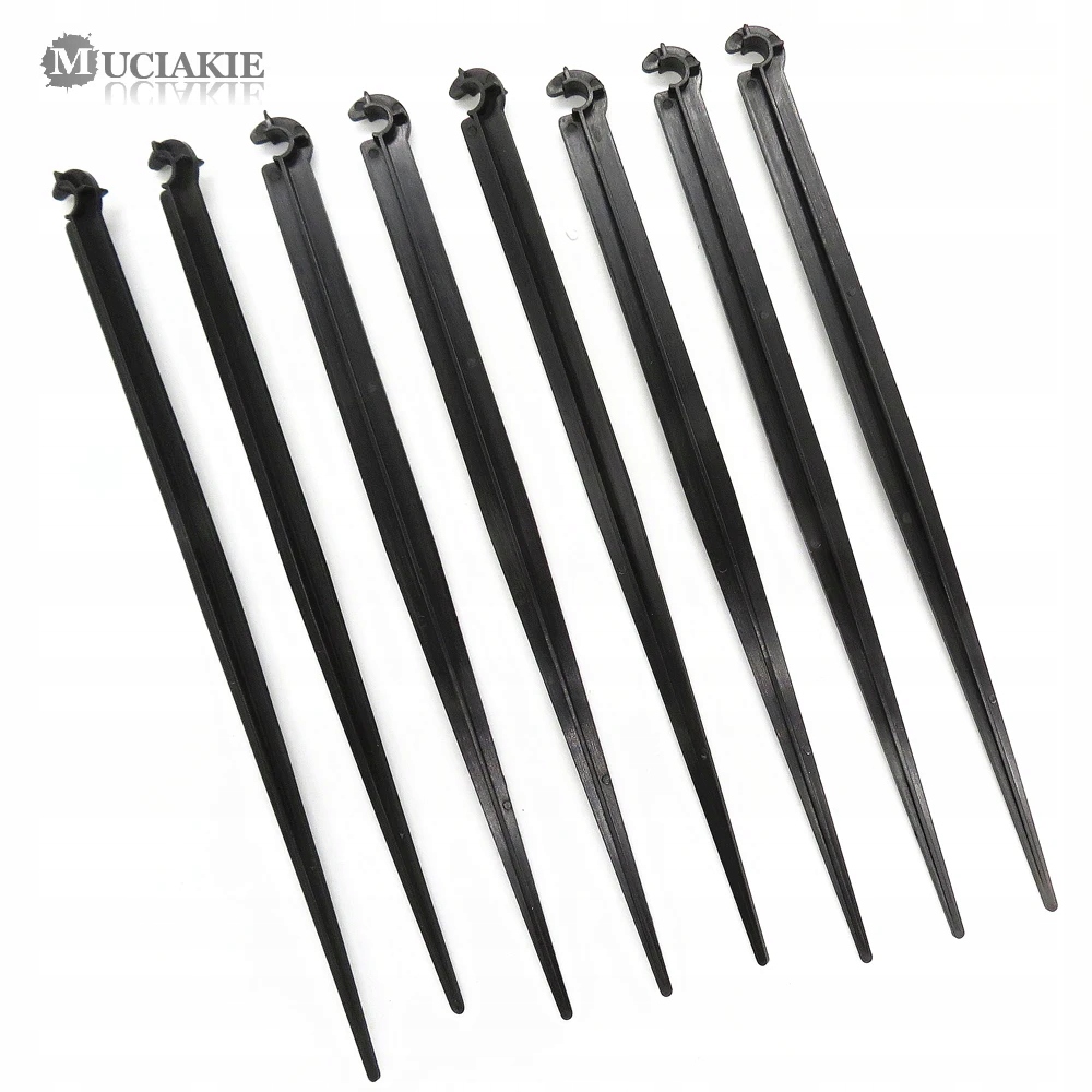 MUCIAKIE 20CM Fix Stakes for 4/7mm (1/4'') Hose Mi