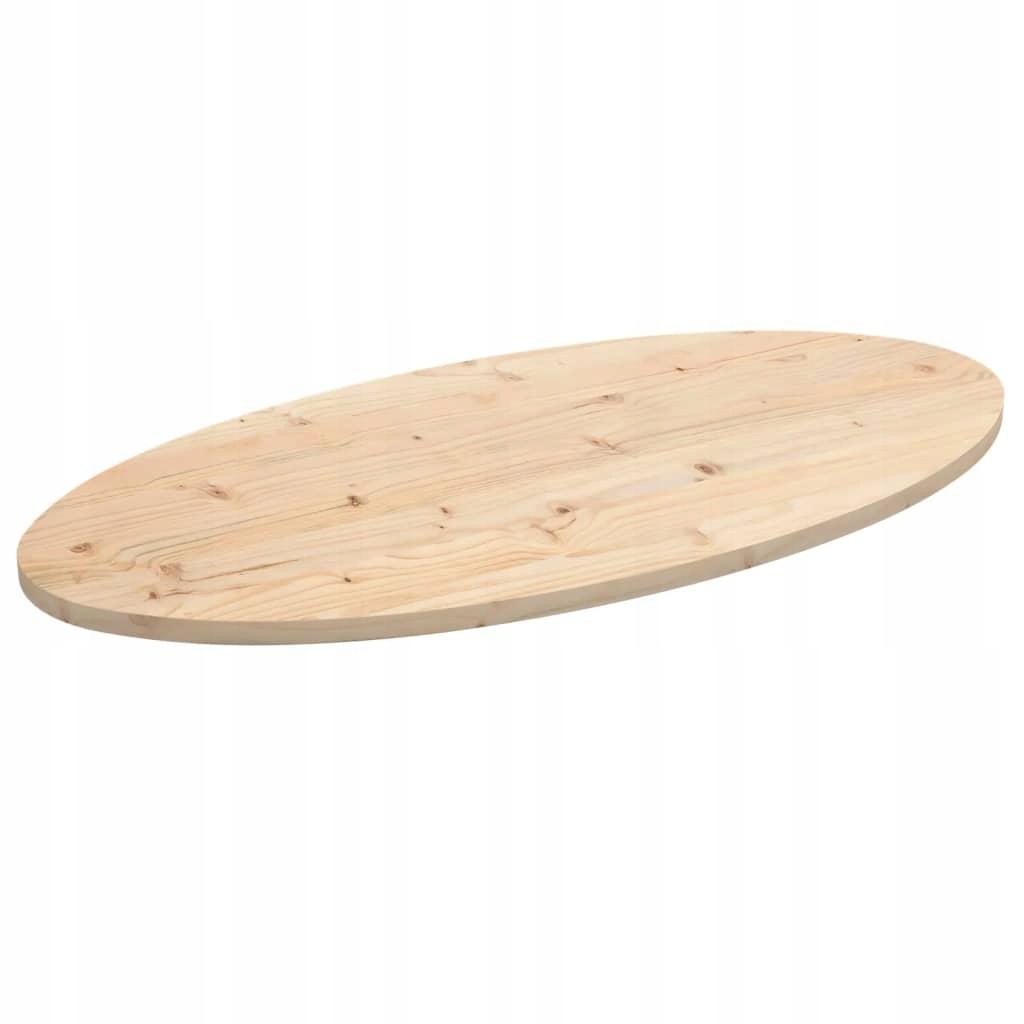VidaXL Blat stołu, 110x55x2,5 cm, lite drewno