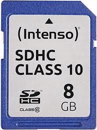 Intenso SD Card Class 10 8Gb (3411460)