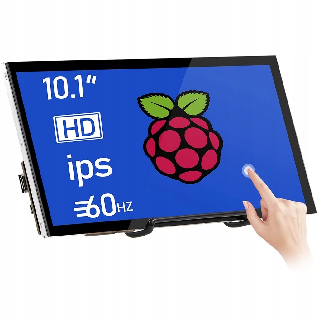 WYŚWIETLACZ HMTECH RASPBERRY PI 10,1 CAL 1024x600 MONITOR HDMI