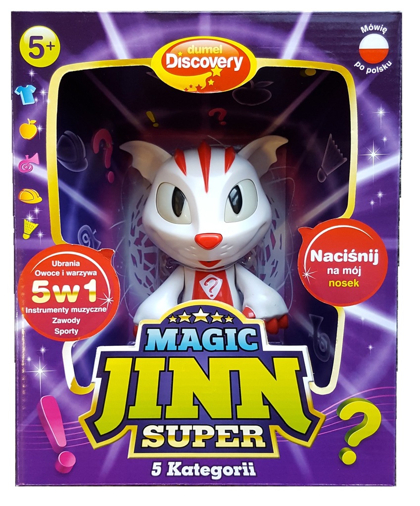 SUPER MAGIC JINN DUMEL CZYTA MYŚLACH Wys24 +GRATIS - 7031509110 ...